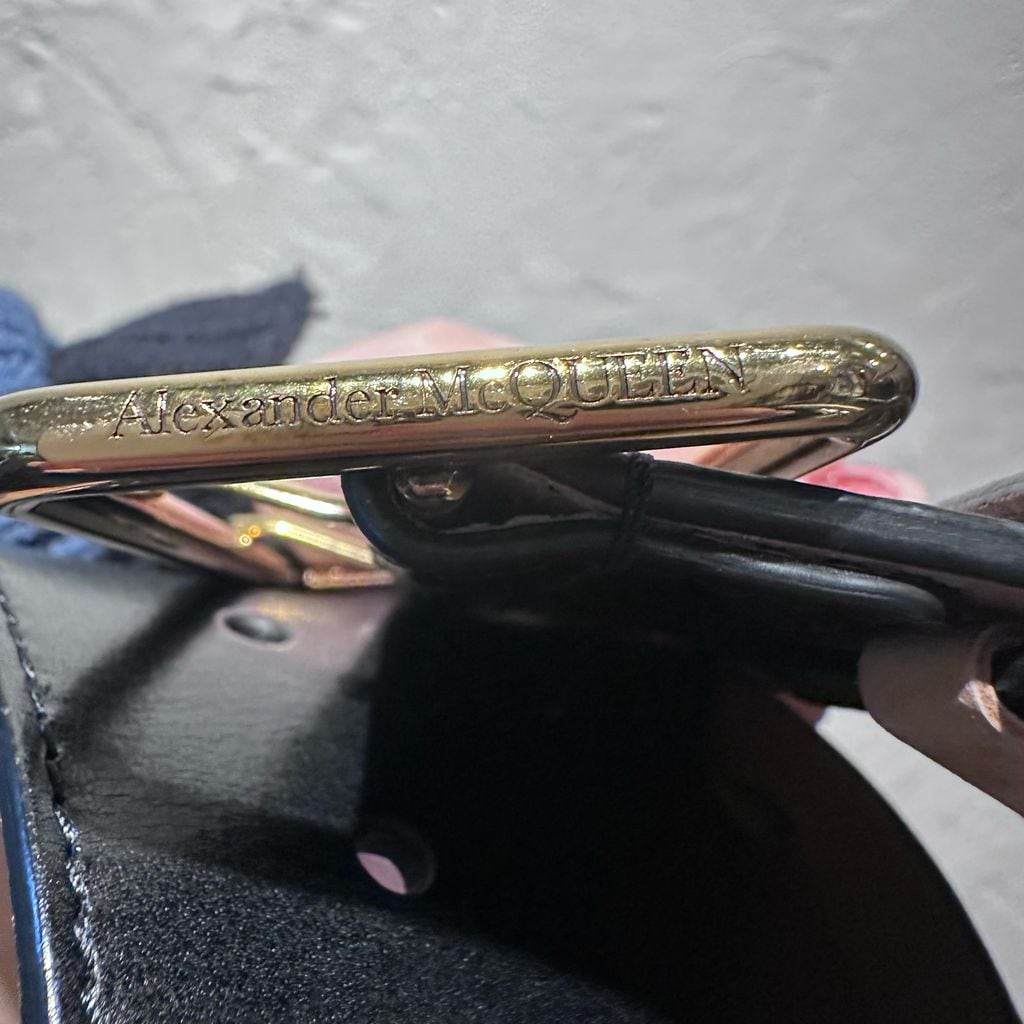 Alexander McQUEEN アレキサンダーマックイーン LEATHER BELT レザー
