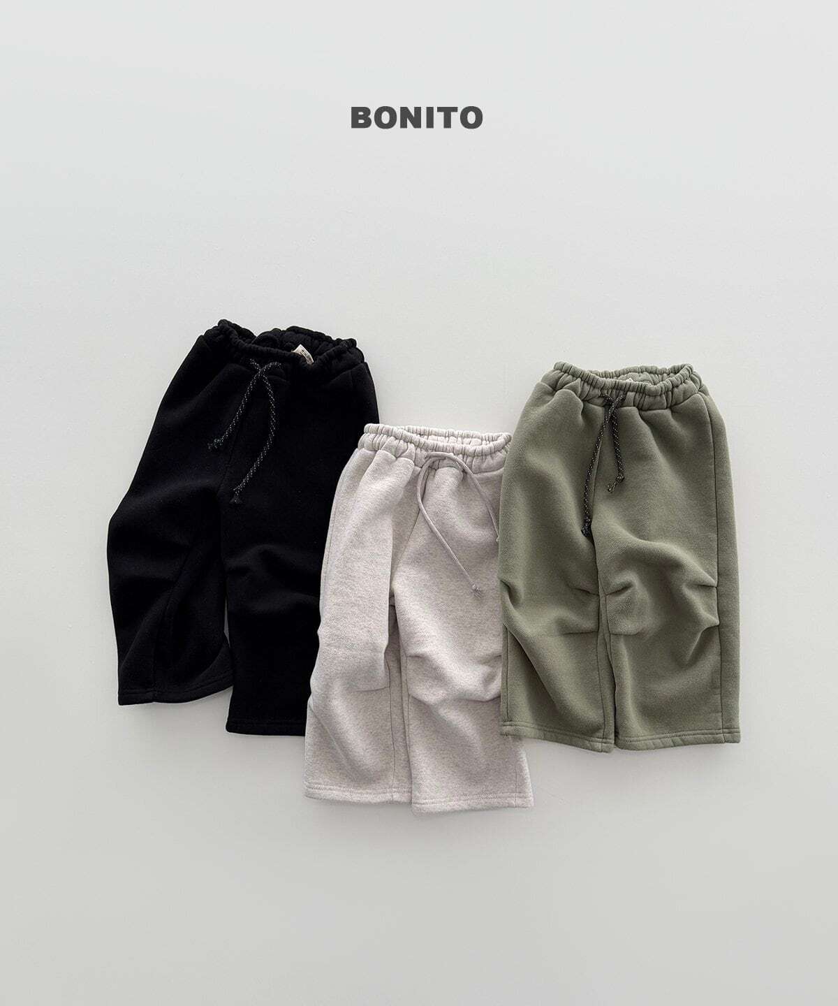 〚予約〛Knee pin chin straight pants <kids><Jr>