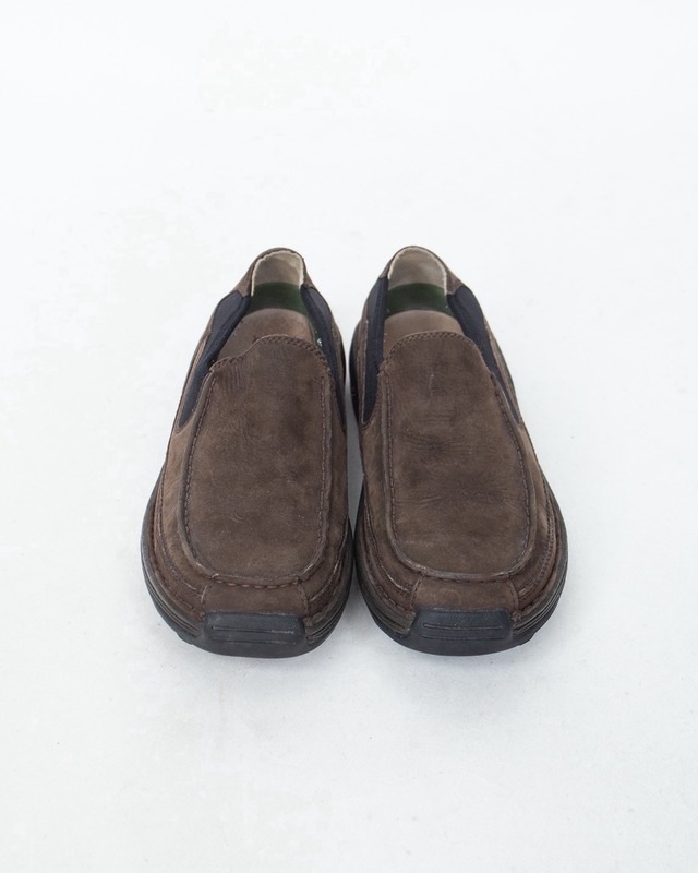 "Timberland"  nuback leather slip-on shoes