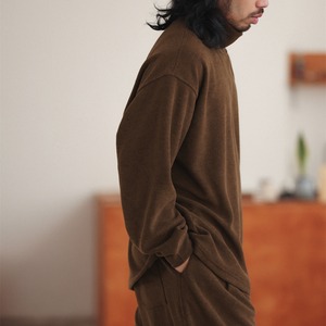 ダブルフェイス・モックネックプルオーバー A2023