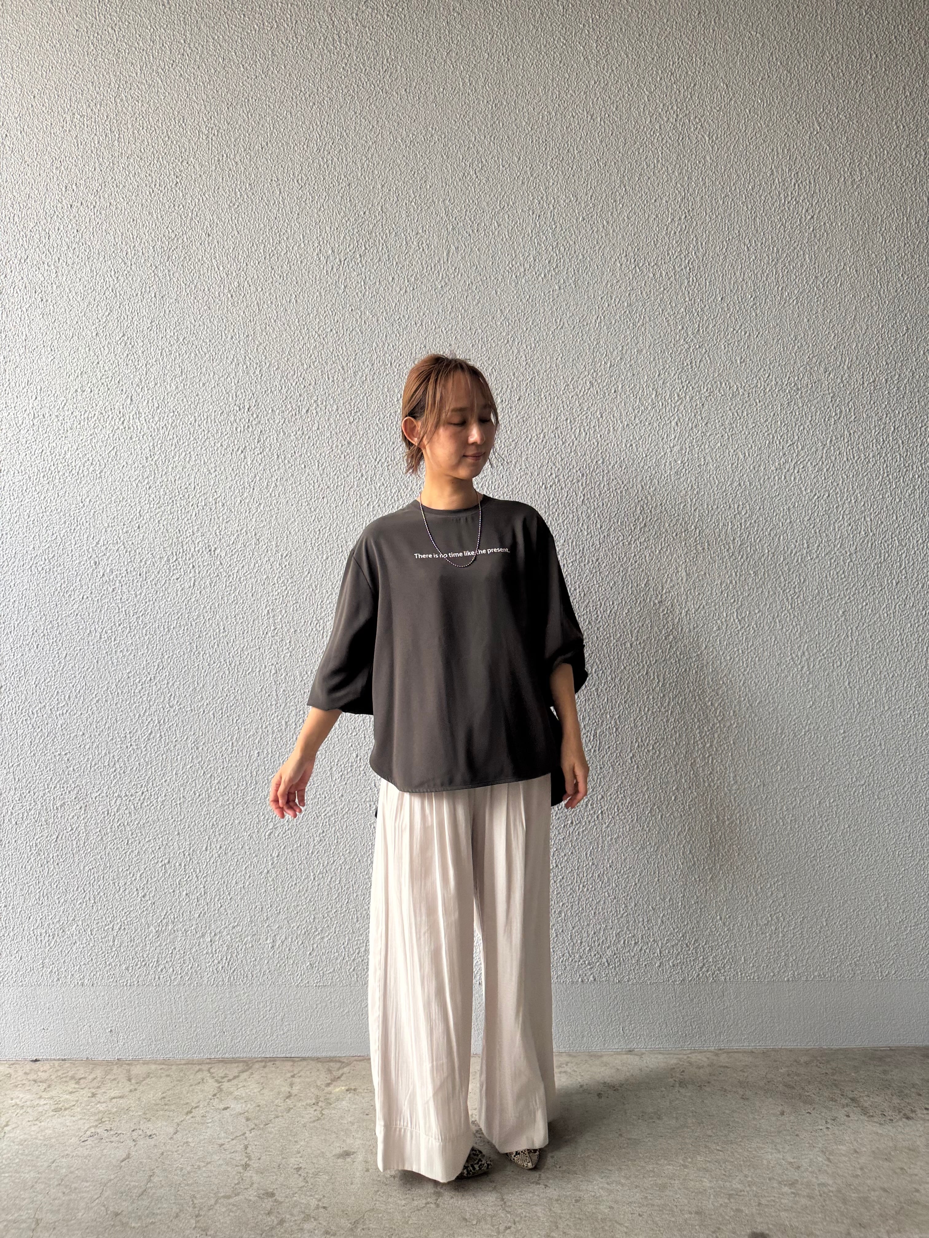 PASSIONE】ロゴジョーゼットプルオーバー 536995 | MIEL select shop