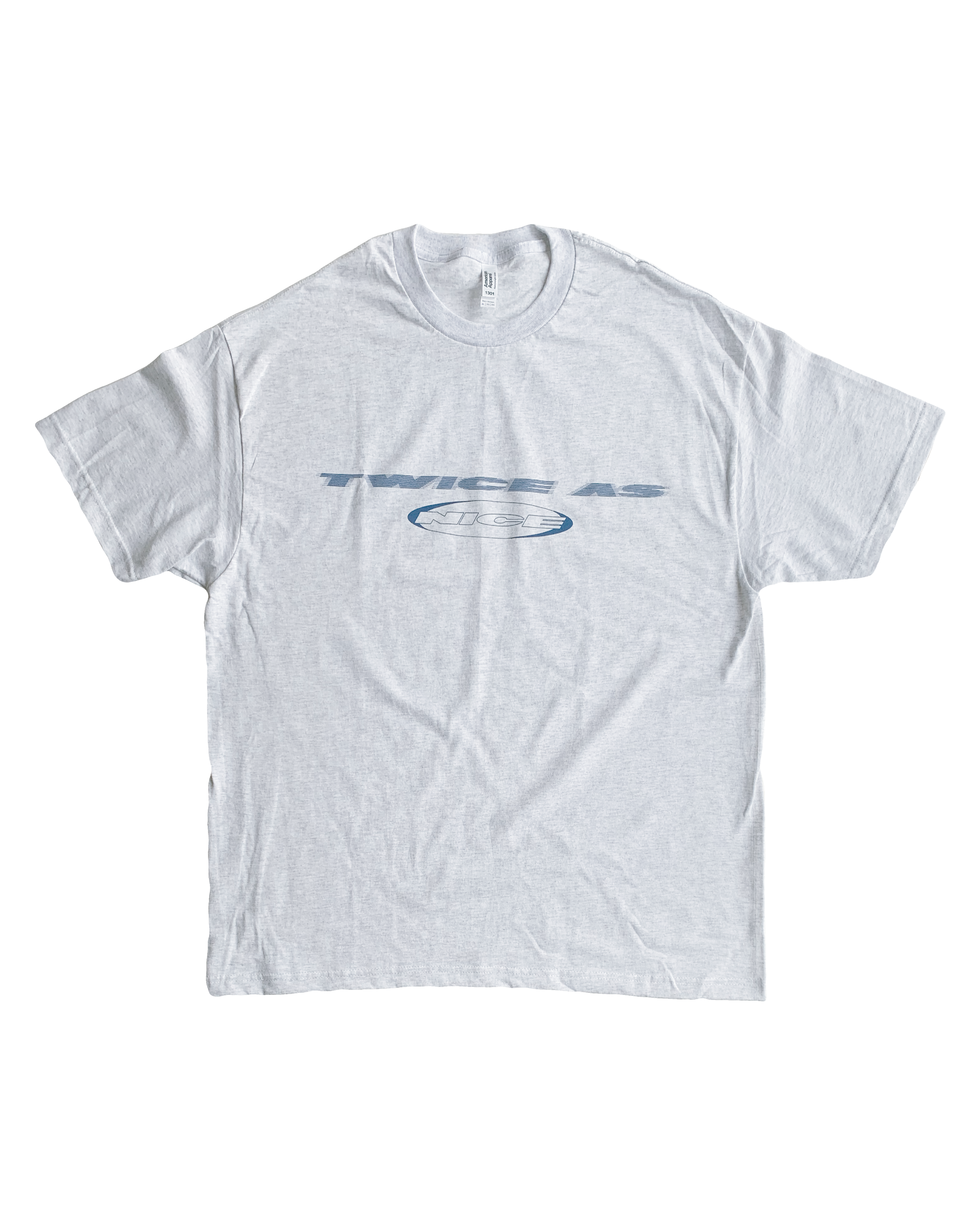 TWICE AS NICE / SS TEE -ASH- | deesmart