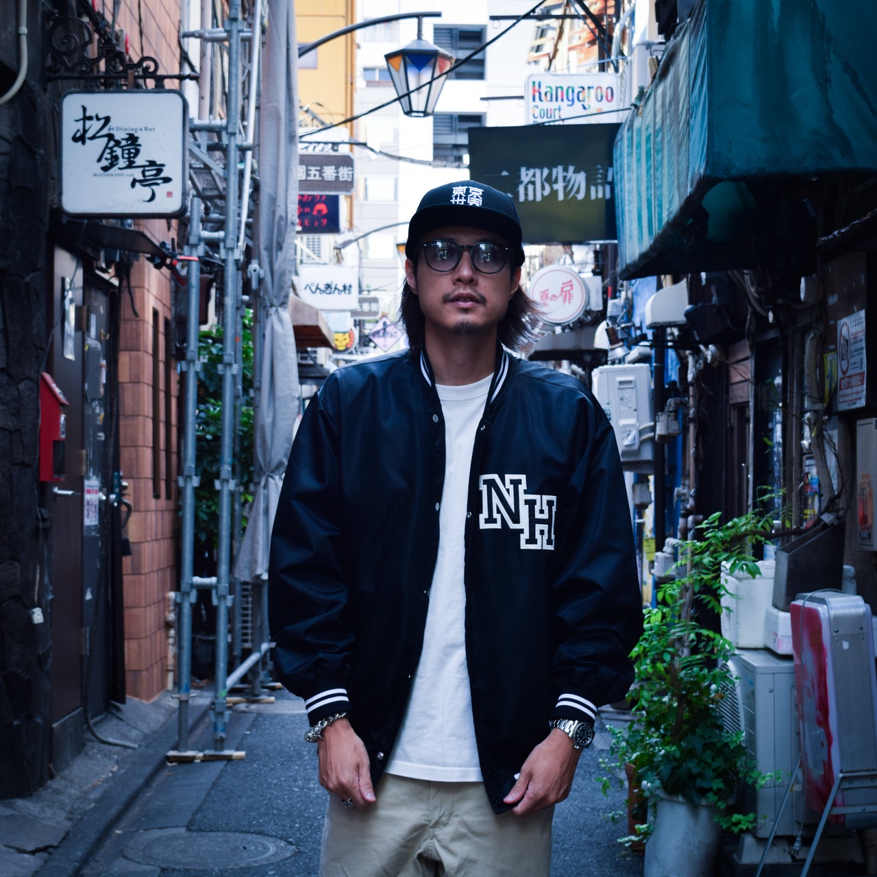 BASE BALL CAP【東京世界】【BLACK】