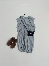 【取寄/韓国直送】minirobe 26/SM ニコバイカラーパンツ｜夏服｜韓国子供服