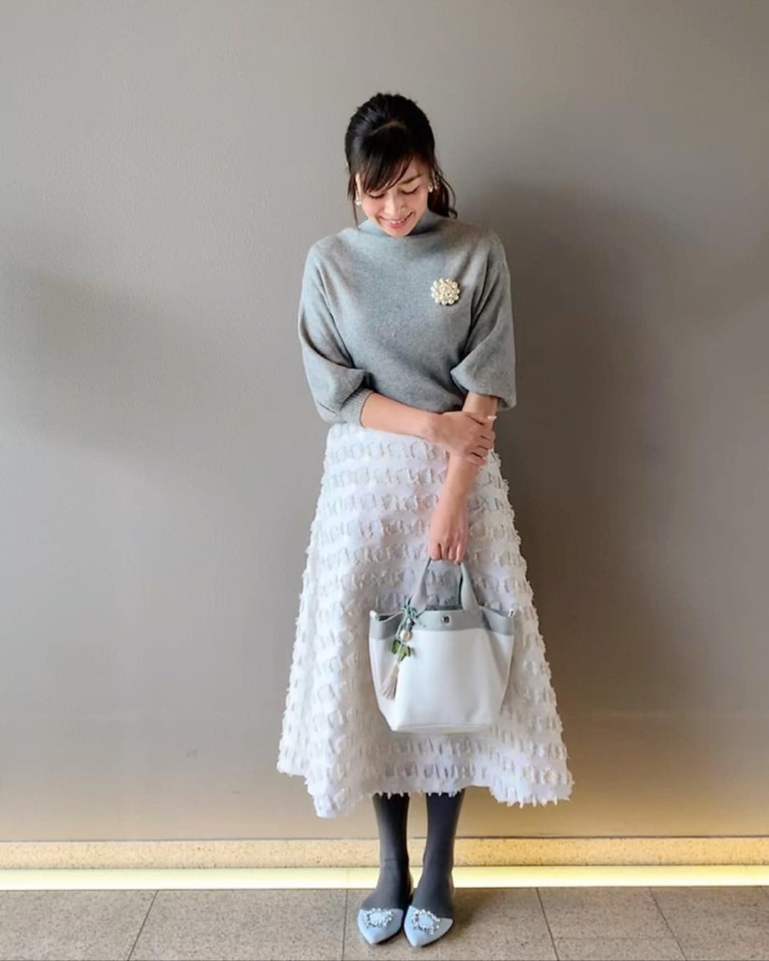 ブローチ】OUI TOTE × CASA PICASSO オリジナルパールブローチ