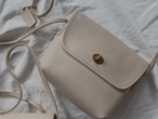 AMERICA 1990’s OLD COACH “OFF WHITE Leather” Small size bag