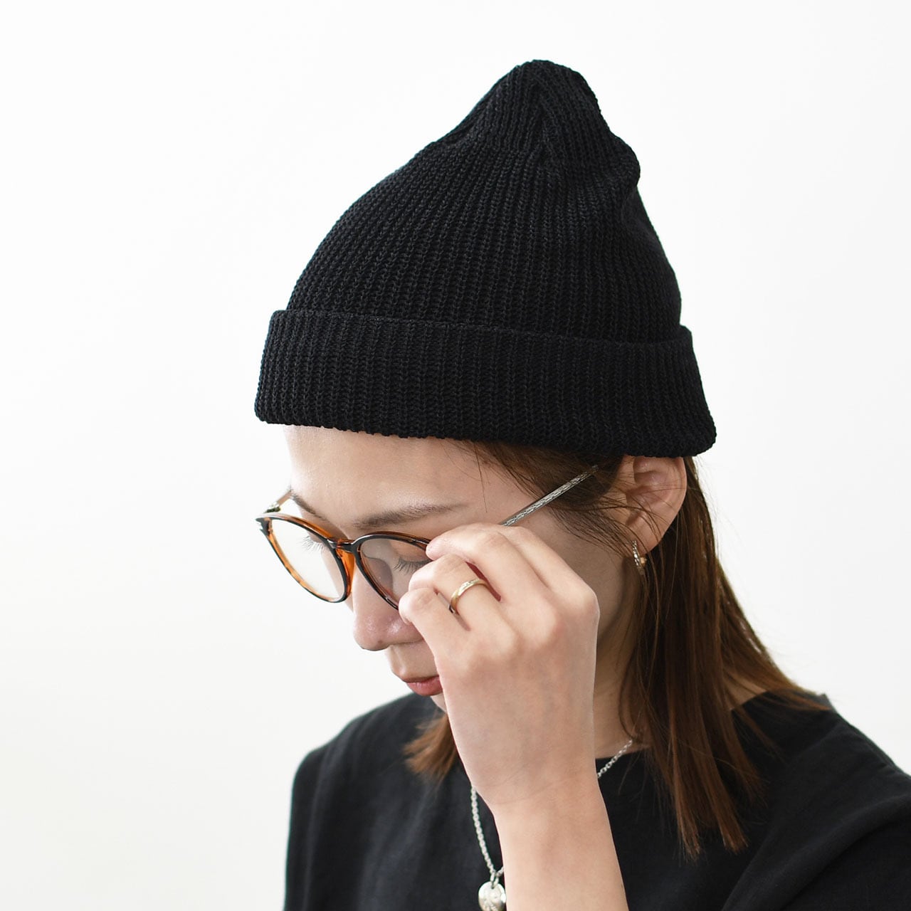 DECHO [デコー] WASHI KNIT CAP [4-2SD25] 和紙ニットキャップ・ニット