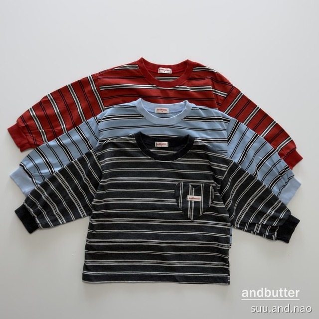 取寄:ANDBUTTER タムスポケットTシャツ※送料無料