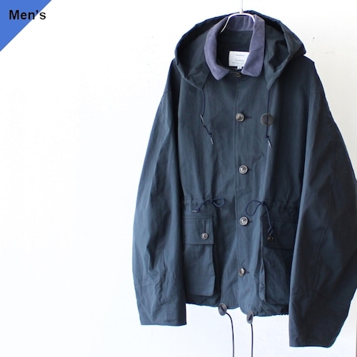 【ラスト１点】another 20th century　Sherpa Parka コットンナイロンフードジャケット　（Navy）