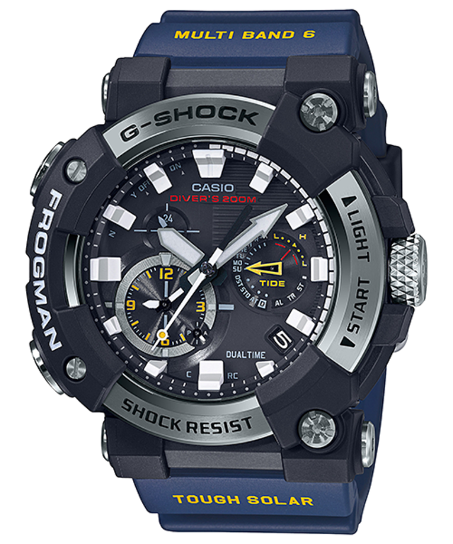 送料無料 カシオ G-SHOCK  "FROGMAN" Bluetooth® 電波ソーラー GWF-A1000-1A2JF