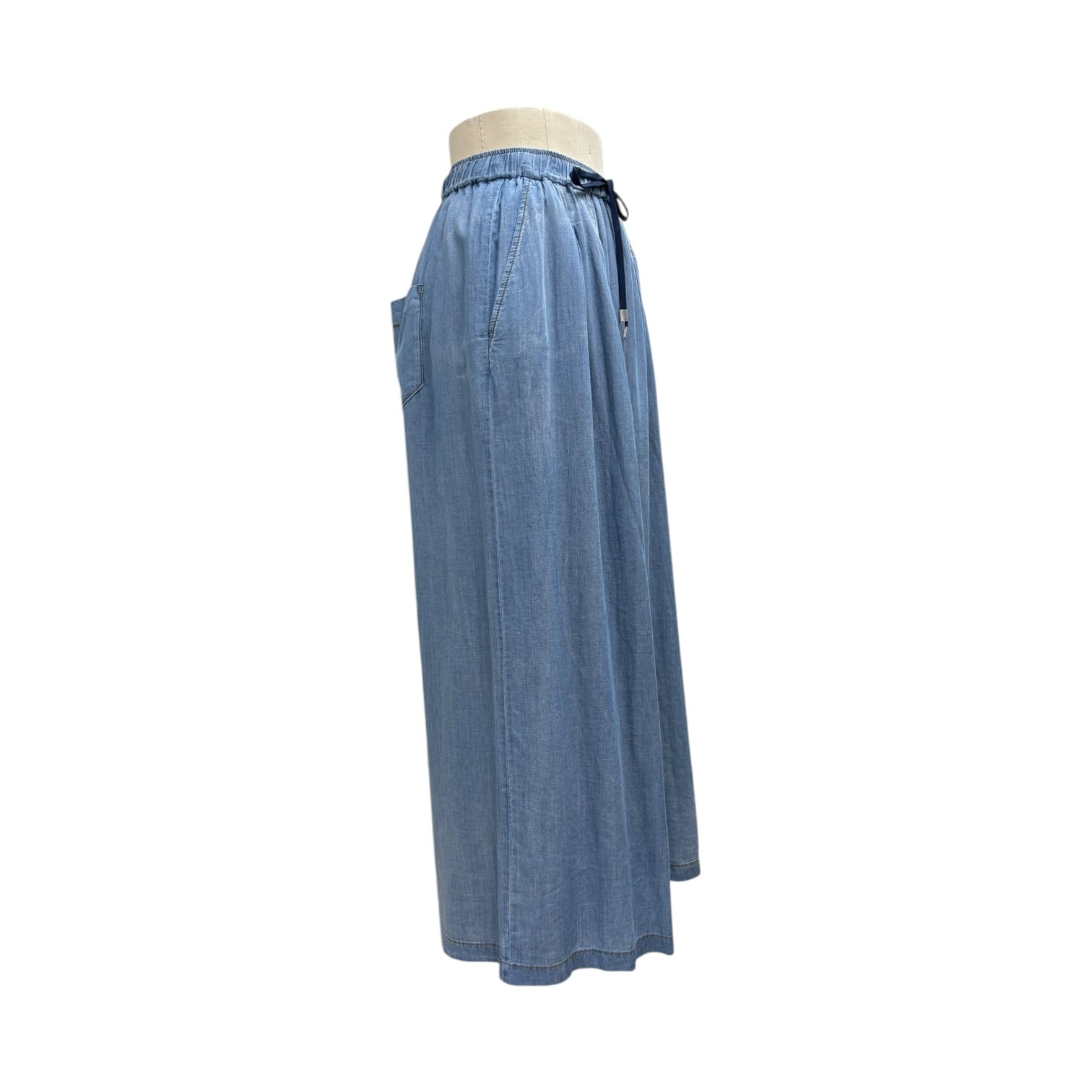 SALE【ayane】シアーデニムタックワイドパンツ 816304 アヤン | red earth