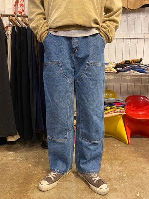 carharrt denim pants double knee