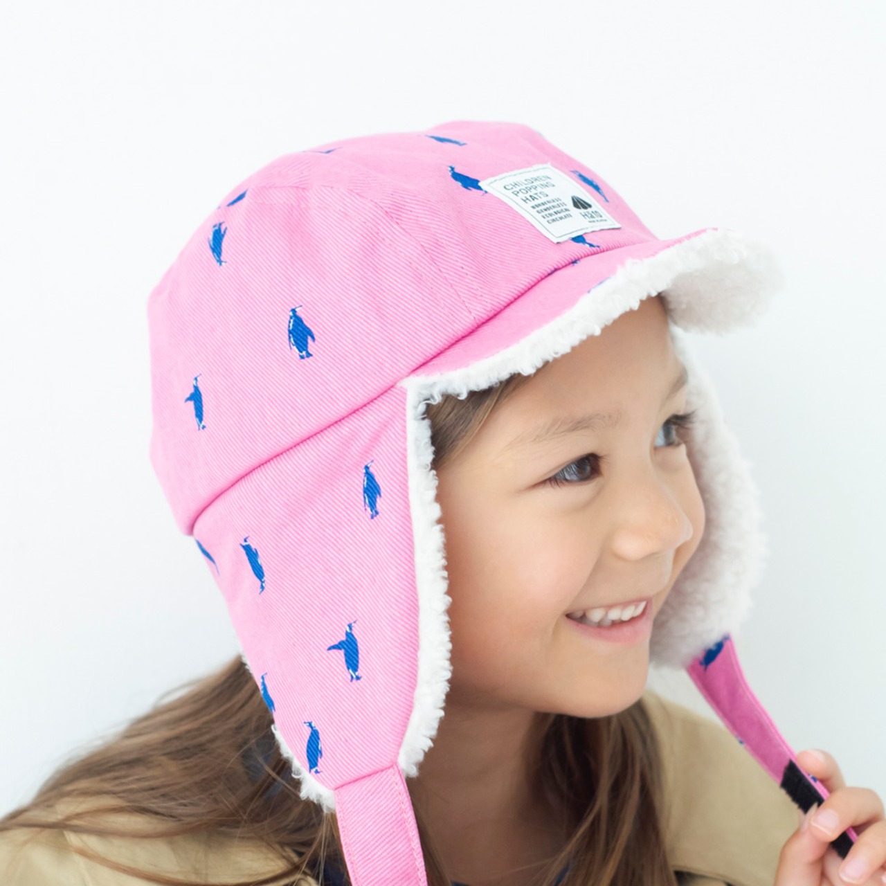 パイロットキャップ【ペンギン】54cm 全8色 推奨年齢3歳〜7歳