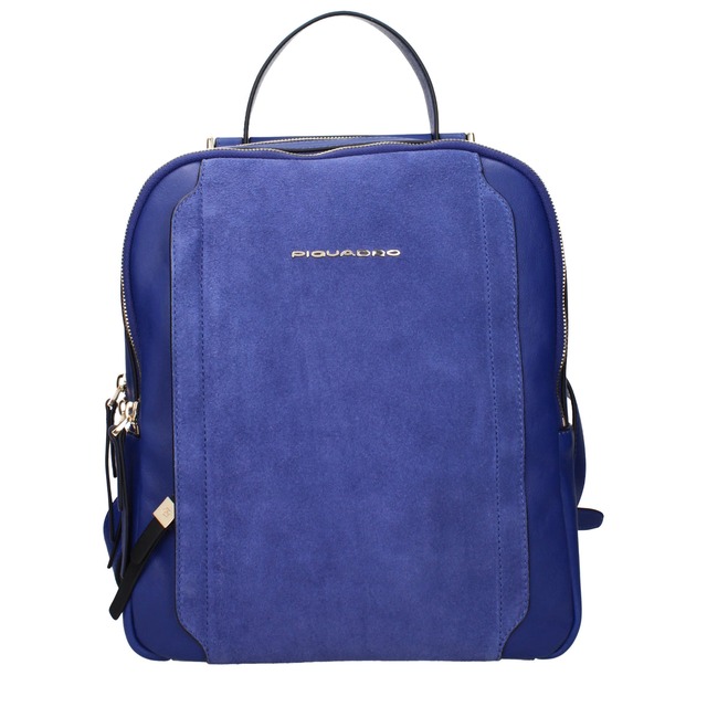 【新品】PIQUADRO ピクアドロ レディース バックパック・ボディバッグ レザー ブルー CA5566W92BLU3