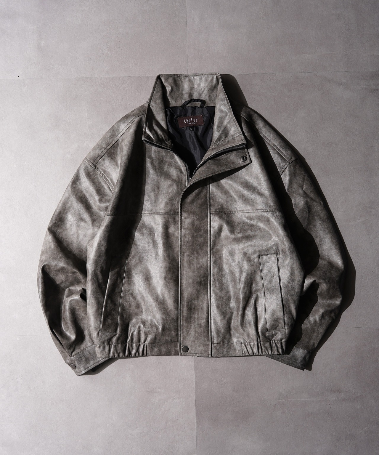 ◆ヴィンテージライク スタンド ショートジャケット◆lf-253-2847