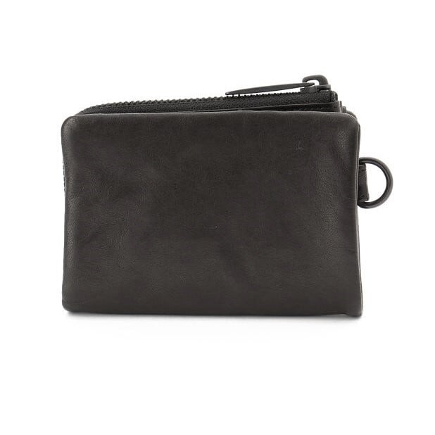 153AWA02 Leather micro wallet 'minimal' shine 2 ショートウォレット