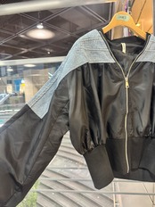 XOZO デニムドッキングブルゾン