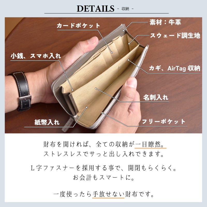 コンパクト クロコダイル長財布 51-810c | MGsable