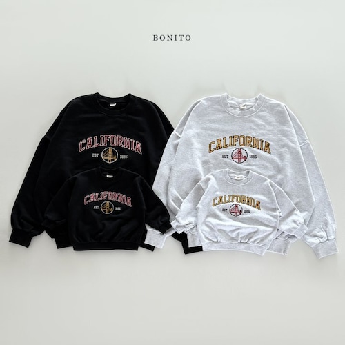 【予約】BONITO CALIFORNIA スウェット大人