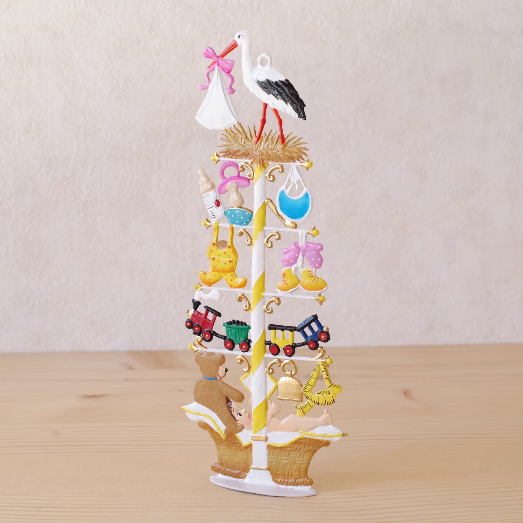 ✨新品✨　ドイツ　ウィルヘルム・シュヴァイツァー　錫製品/ 出産の木 78689487052b3d560de096c8faea1f