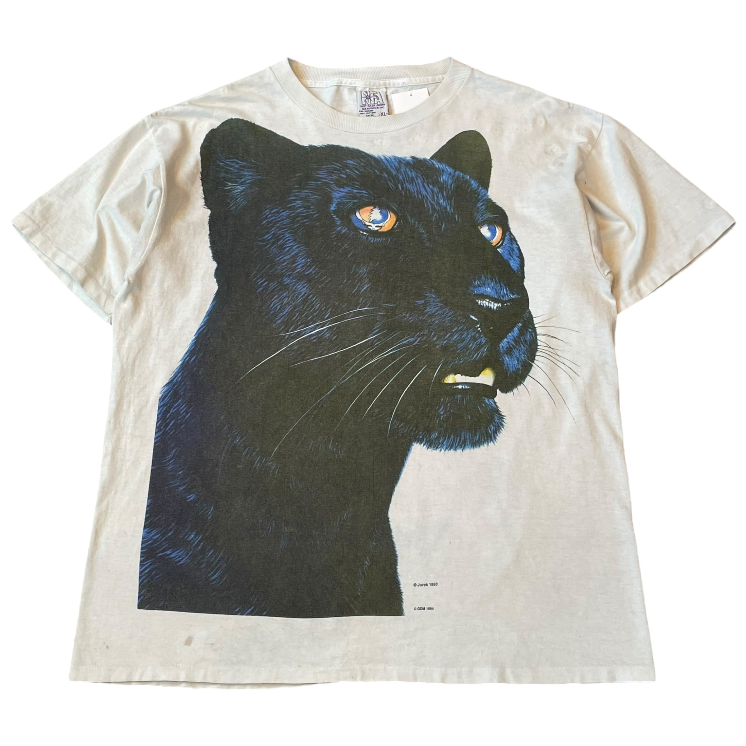 1994s GRATEFUL DEAD "Black panther" T-shirt