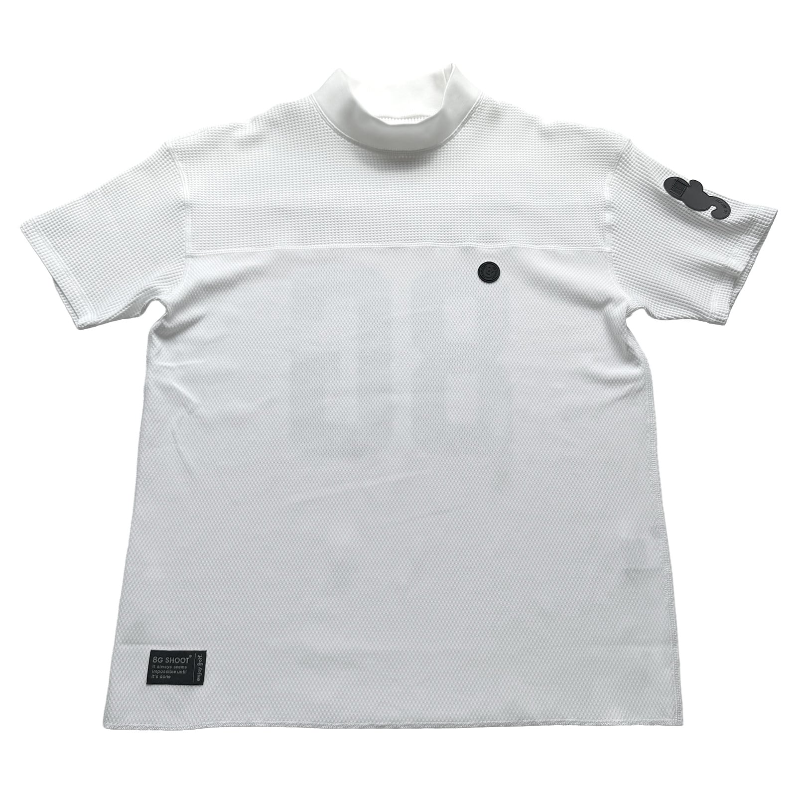 THERMAL FOOTBALL MOCK NECK SHIRTS -WHITE- | 8G SHOOT WEBSTORE