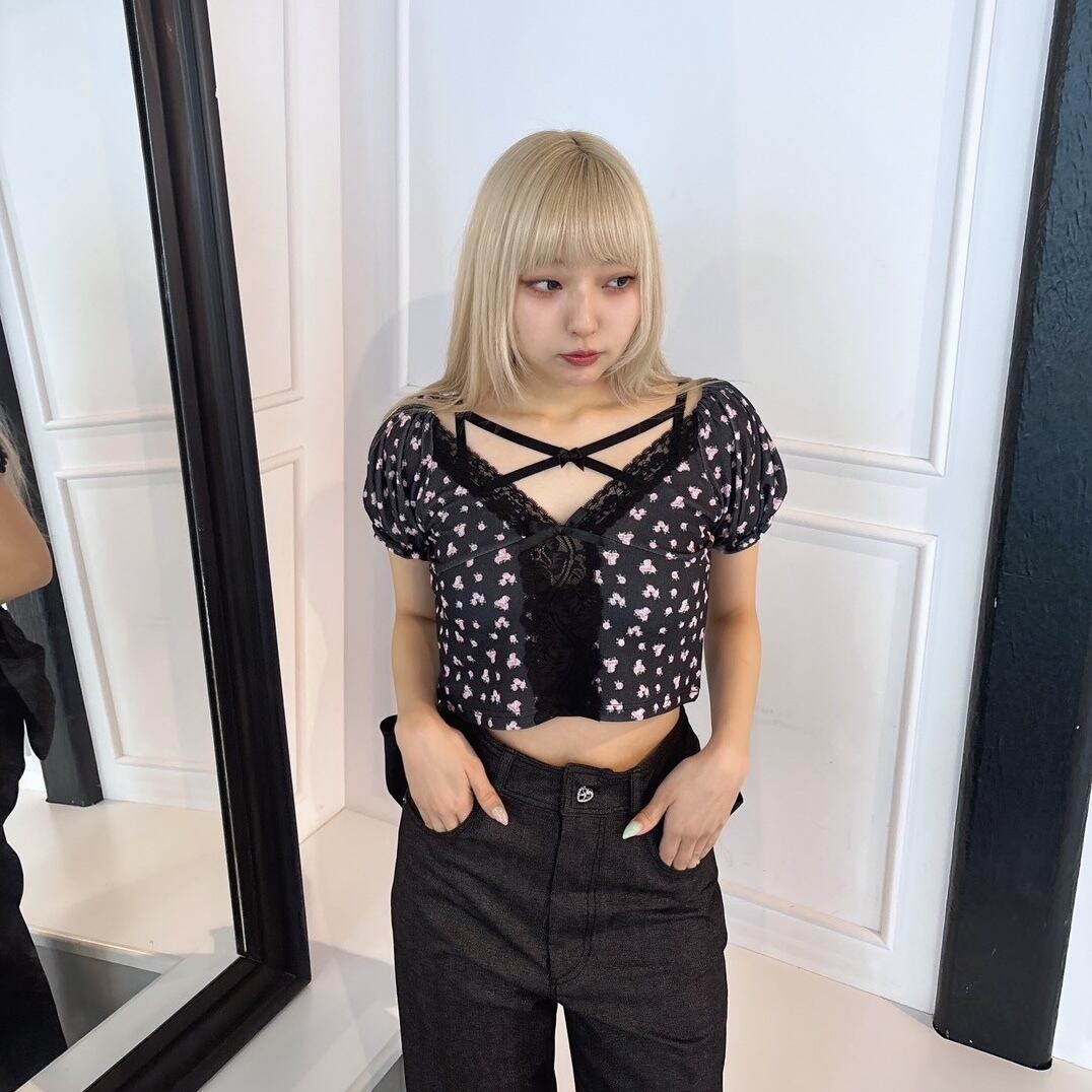 フラワーレーストップス | lilLilly official webstore