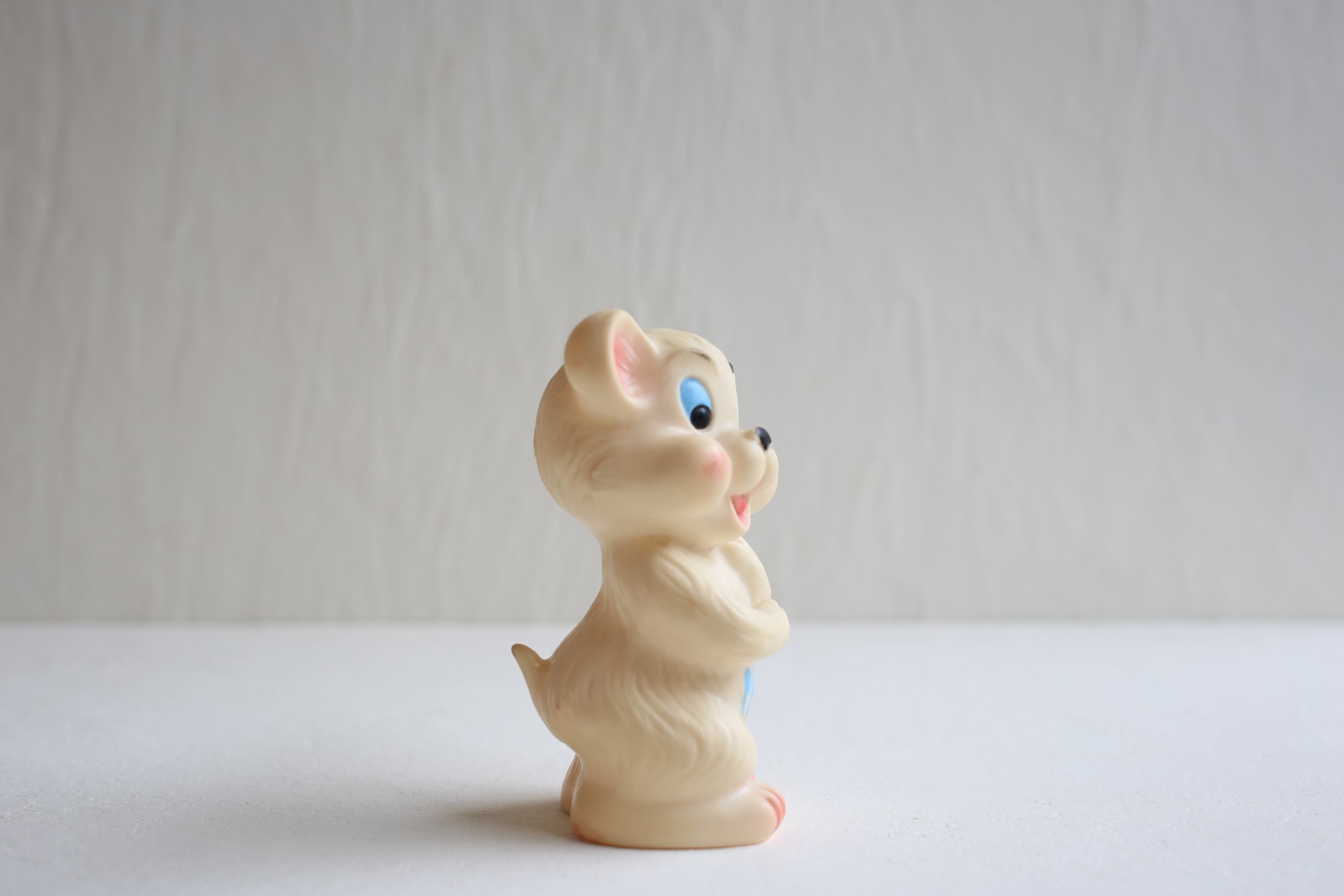 イタリア Ledraplastic社 ヴィンテージ 笛吹き ソフビ人形 ラバー