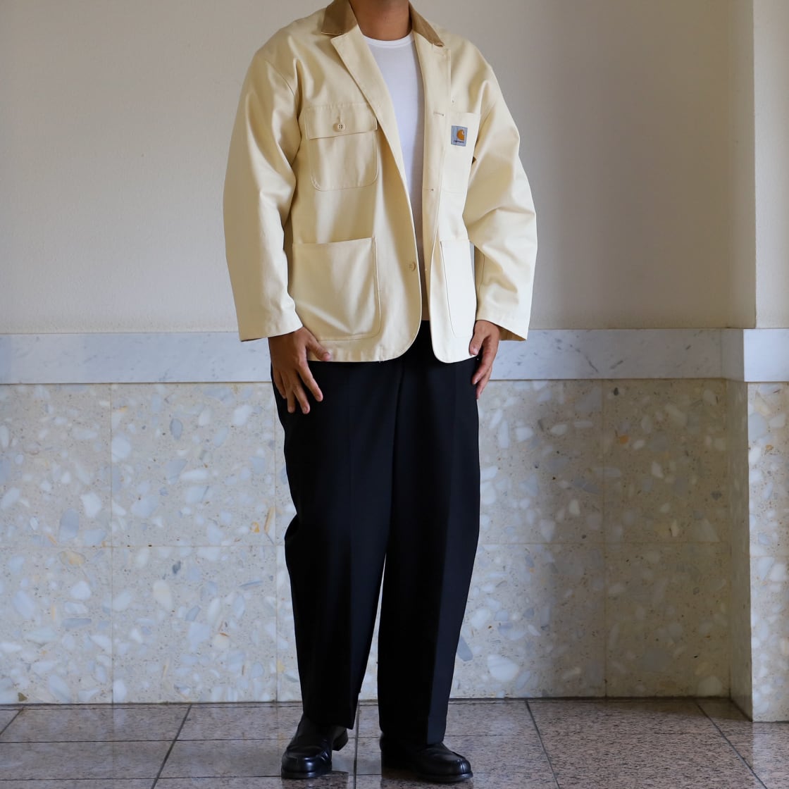 極美品】70s Special vintage wool tuxedo slacks pants W36 Black