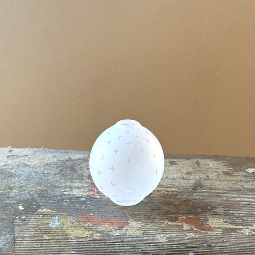 山崎 雄一　一輪挿しS   cross クリア(maru）