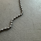 free adjust ball chain necklace/silver