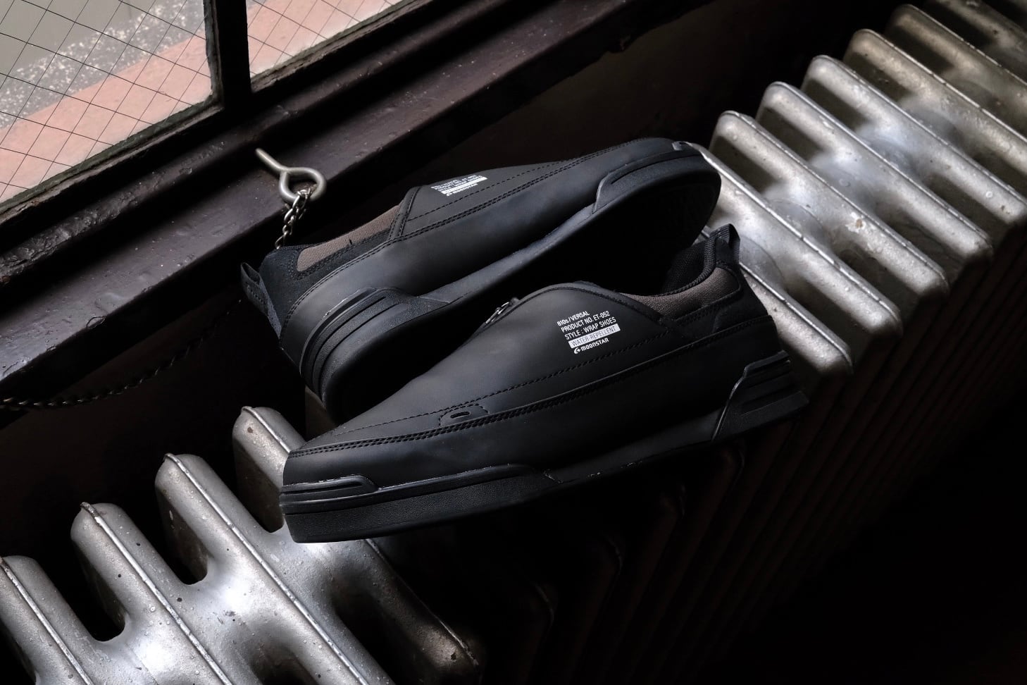 MOONSTAR (ムーンスター) 810s (エイトテンス) ET052 VERSAL 防水仕様 ヴァーサル  / BLACK 黒  23.5, 24, 25.5, 26, 26.5, 27,  28cm / 大阪 OSAKA