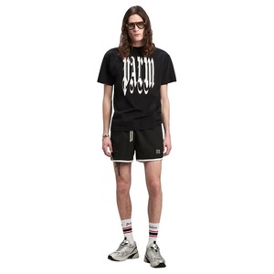 【Palm Angels】GOTHIC PALM TEE (BLACK×OFFWHITE)