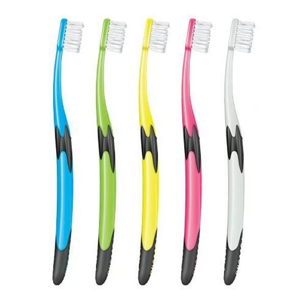 歯ブラシ GC ルシェロ P-10 5色アソート 20本 メール便可 1セット 20本