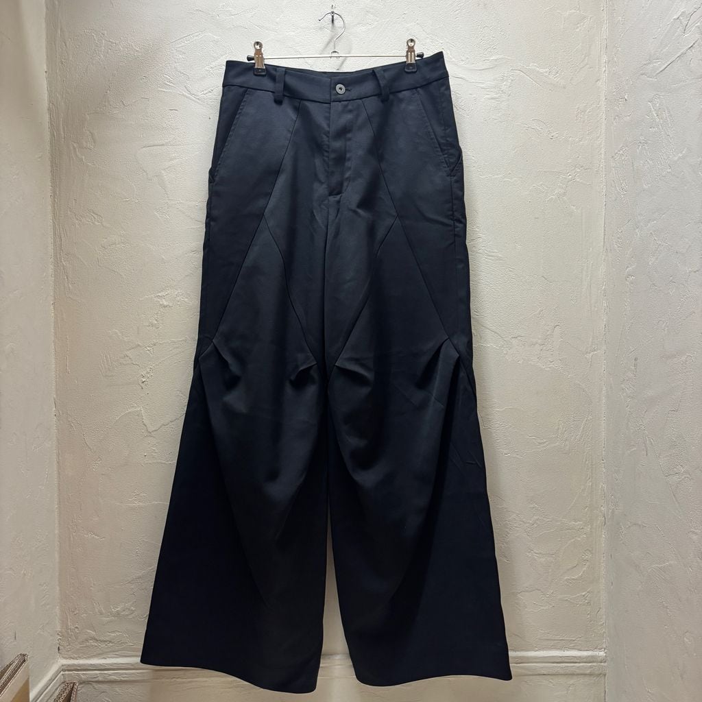 COMMON/DIVISOR コモンデバイザー WIDE LEG TROUSERS ワイドスラックス