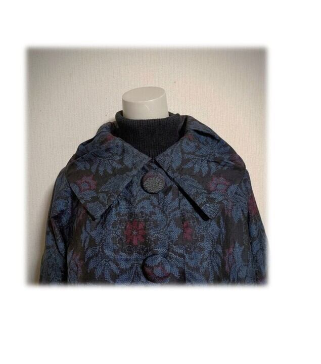 【新品未使用】大島紬 ラグラン袖ショートジャケット 着物リメイク 作家さん購入 ハンドメイド 大島紬 着物リメイク ラグランコート - メルカリ