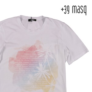 +39 masq（マスク） Uネック半袖Tシャツ T7010 22794