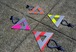 Visto cycling   Reflectors Silver Streak Standard    orange