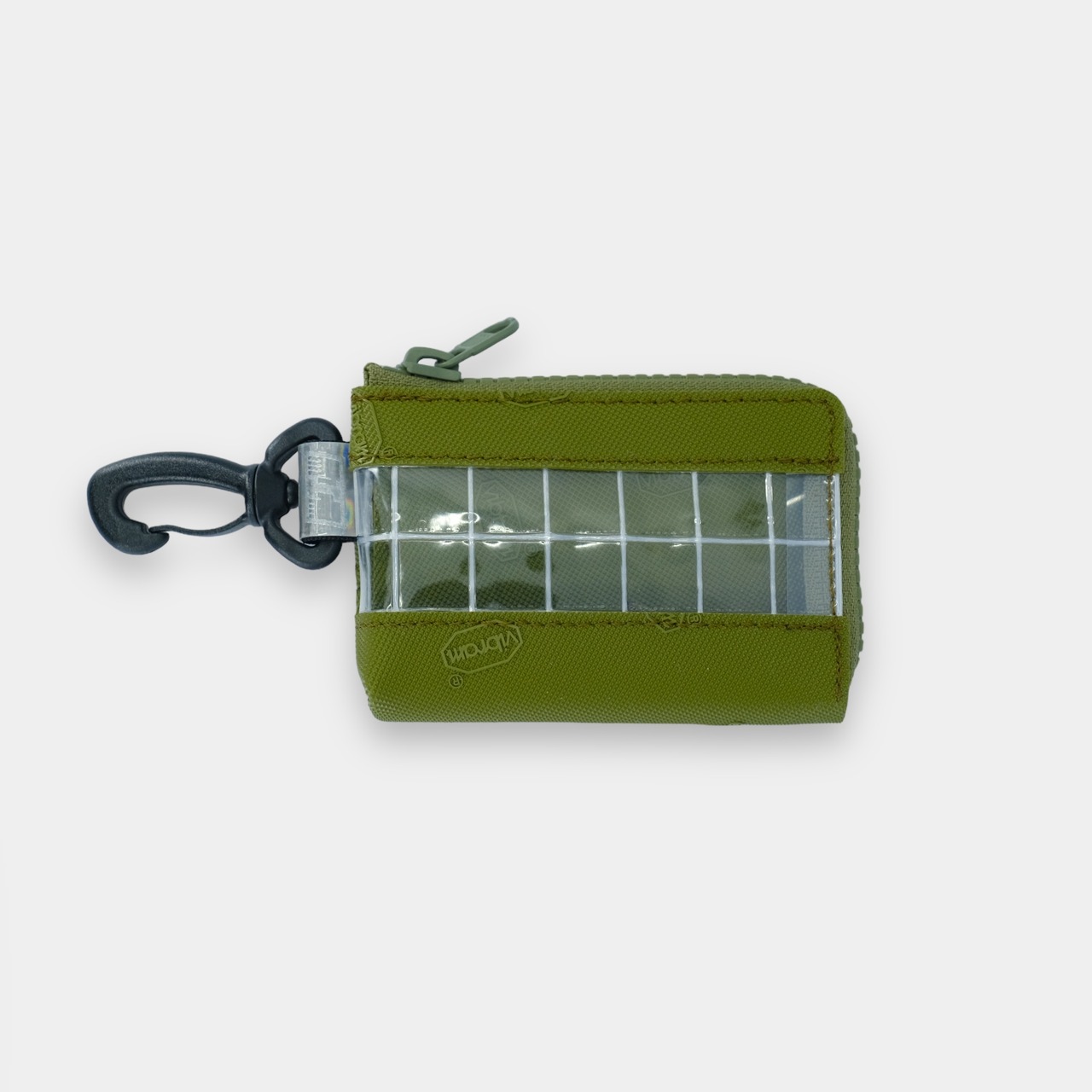 vibram card case (khaki×clear)