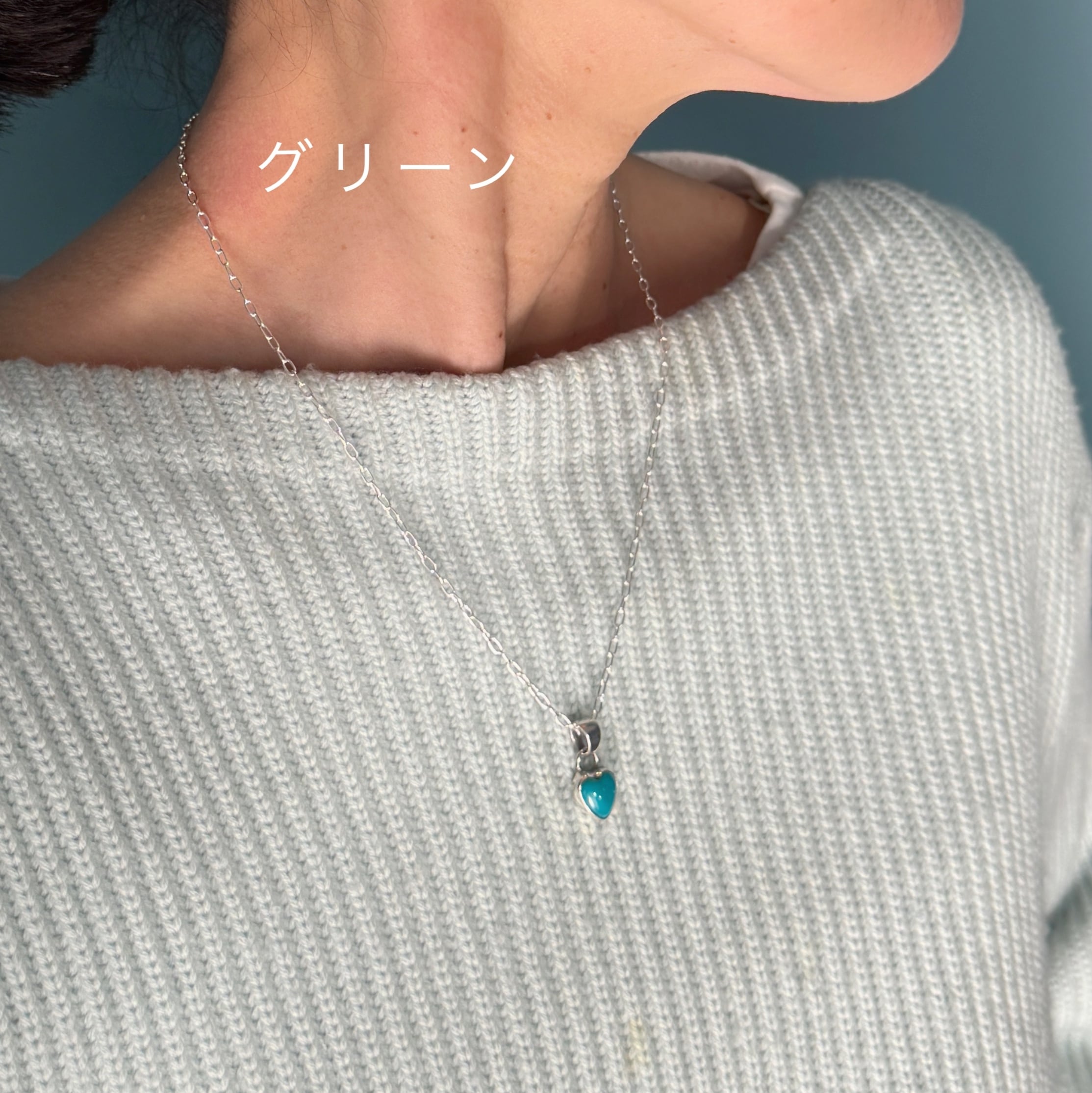 残りわずか】《Indian Jewelry 》 キングマン ターコイズ ハート