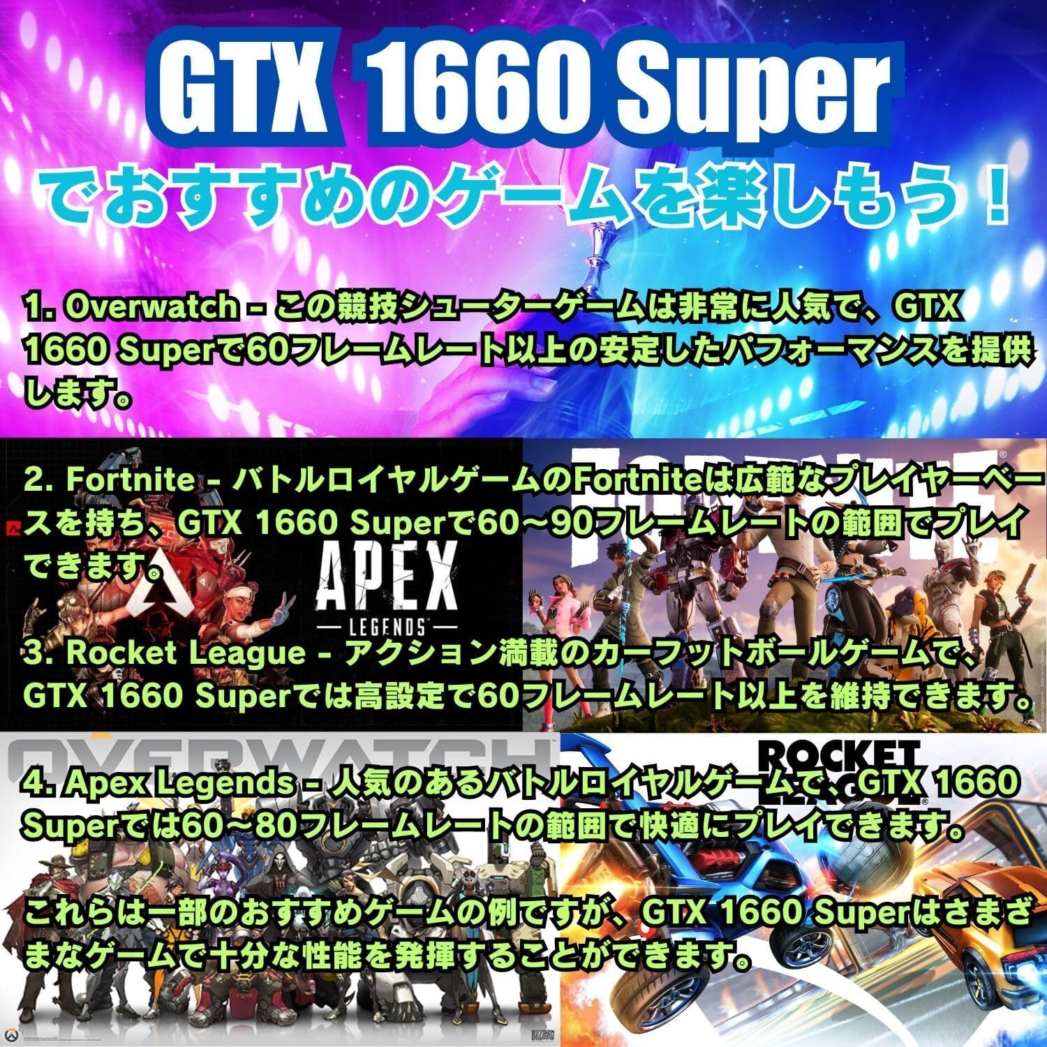 WaffleMK ゲーミングPC タワー型 G-Stormシリーズ AMD GeForce 16GB