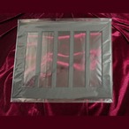 ARTs*LABo インチサイズ額用マット[5窓 ・黒]