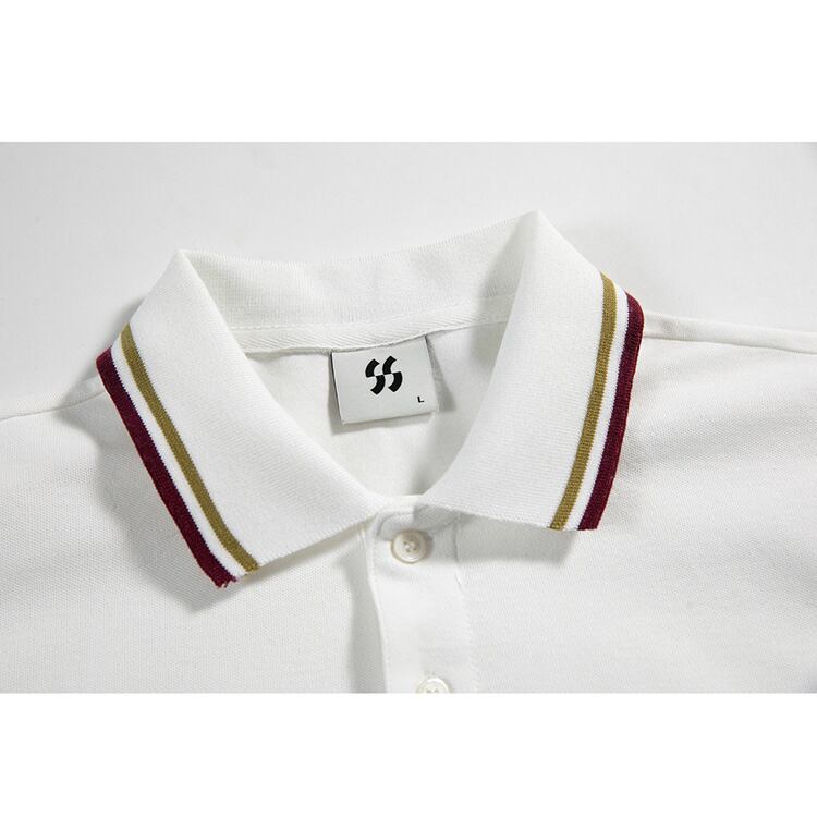 ★RETRO BASIC EMBROIDERY POLO SHIRT　　　A0667