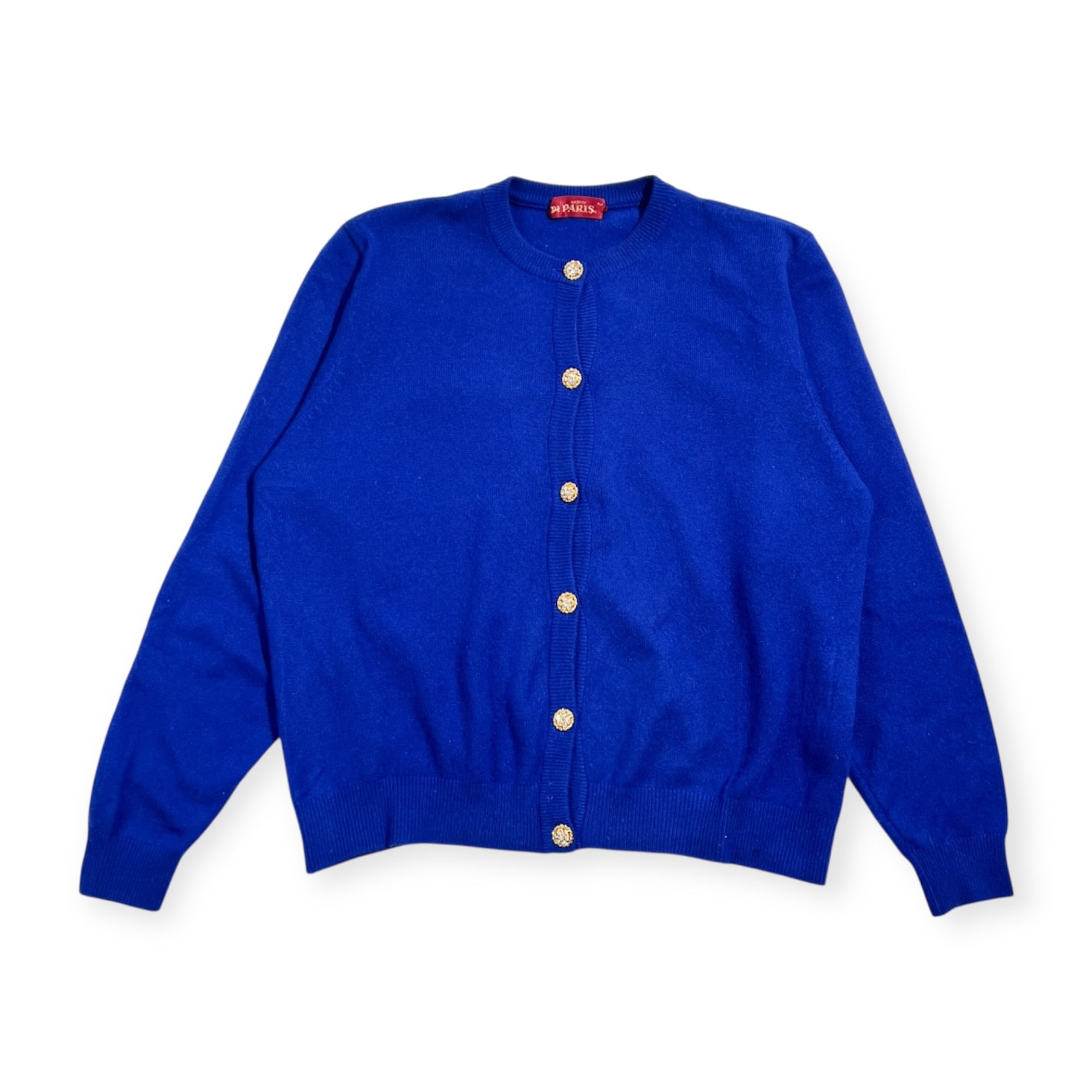 90s USA製 Lands’ End コットンニットL インディゴヴィンテージ 90s USA製 Lands' End コットンニットL インディゴヴィンテージ 90s