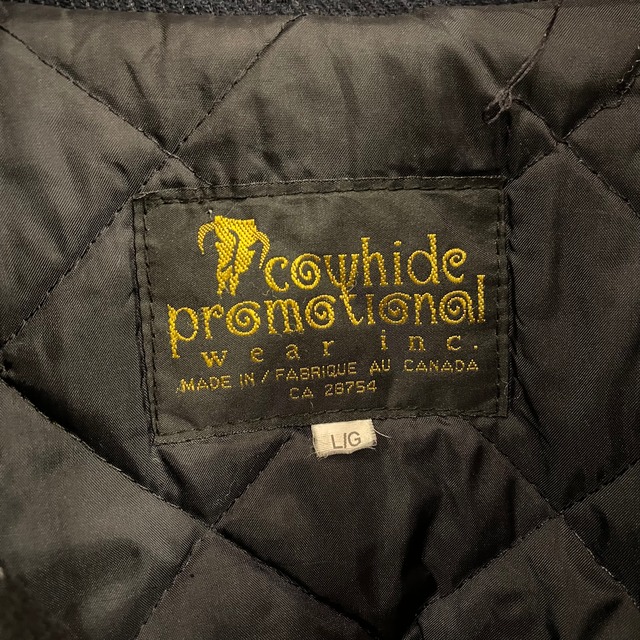 Cowhide Promotional Varsity Jacket VOSTOK