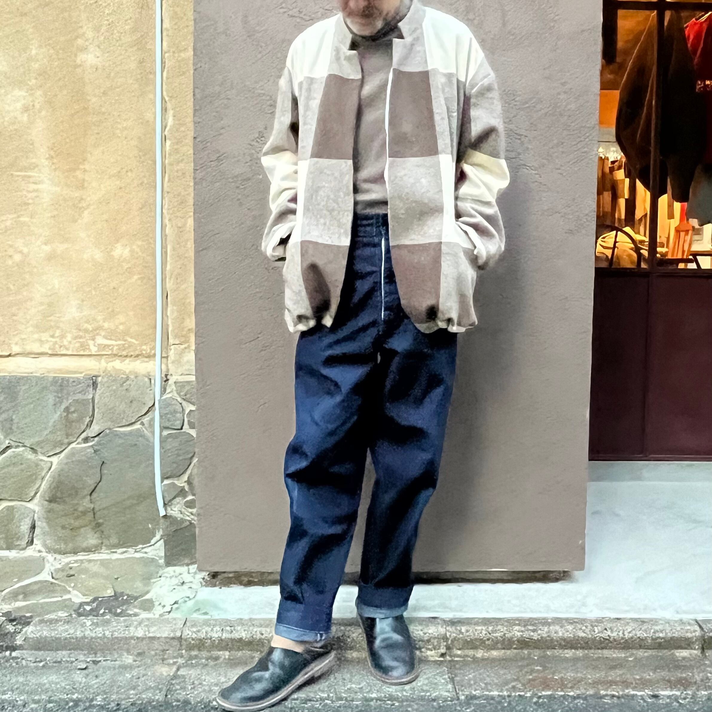 quitan／キタン WEIRD JACKET #4220004 BIG GINGHAM* | Routes*Roots 