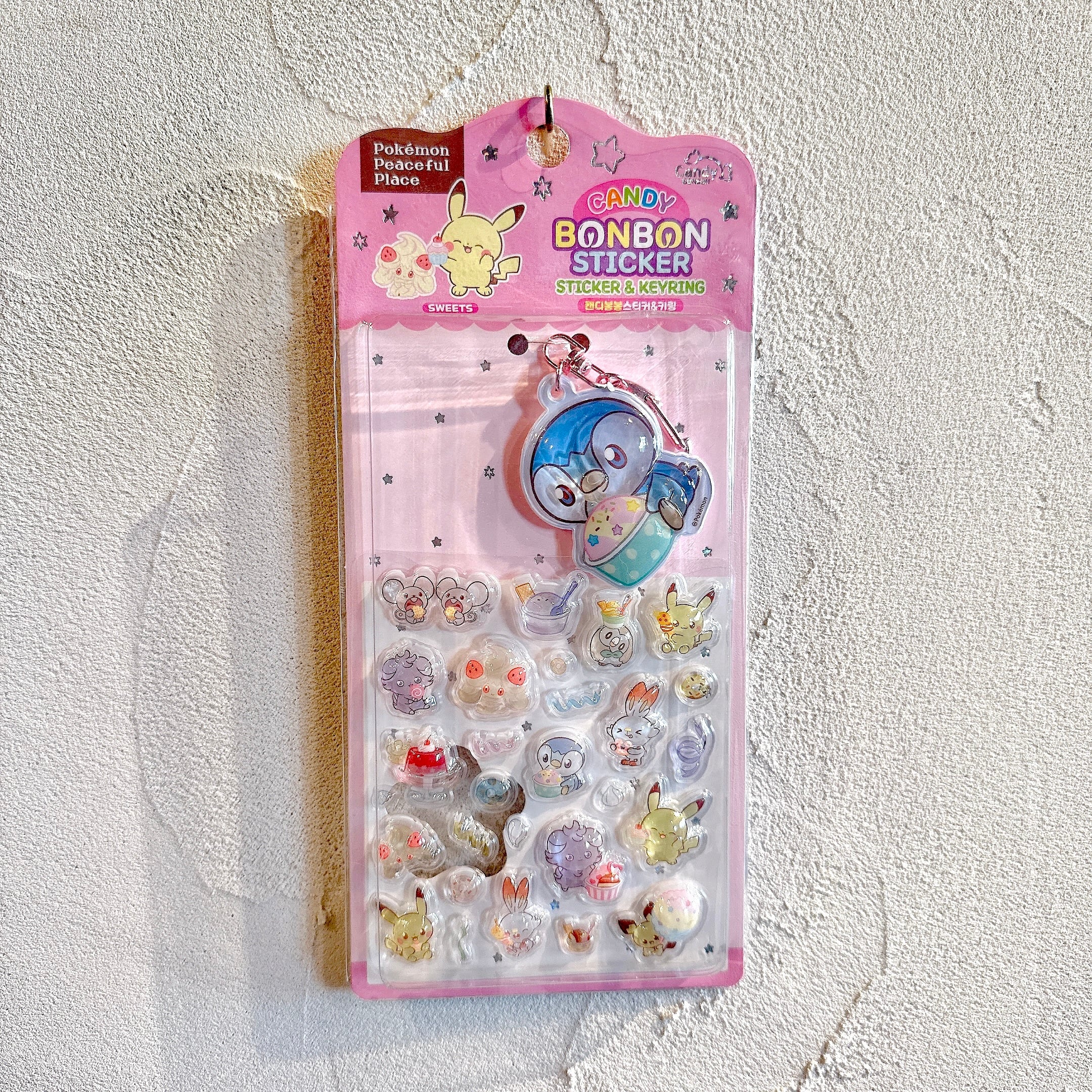 CANDY BONBON STICKER ポケピース チャーム付き
