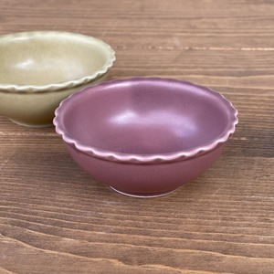 紫マットビスケット型　小鉢