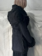 "EGOIST" Gimmick Fur Duffel Coat