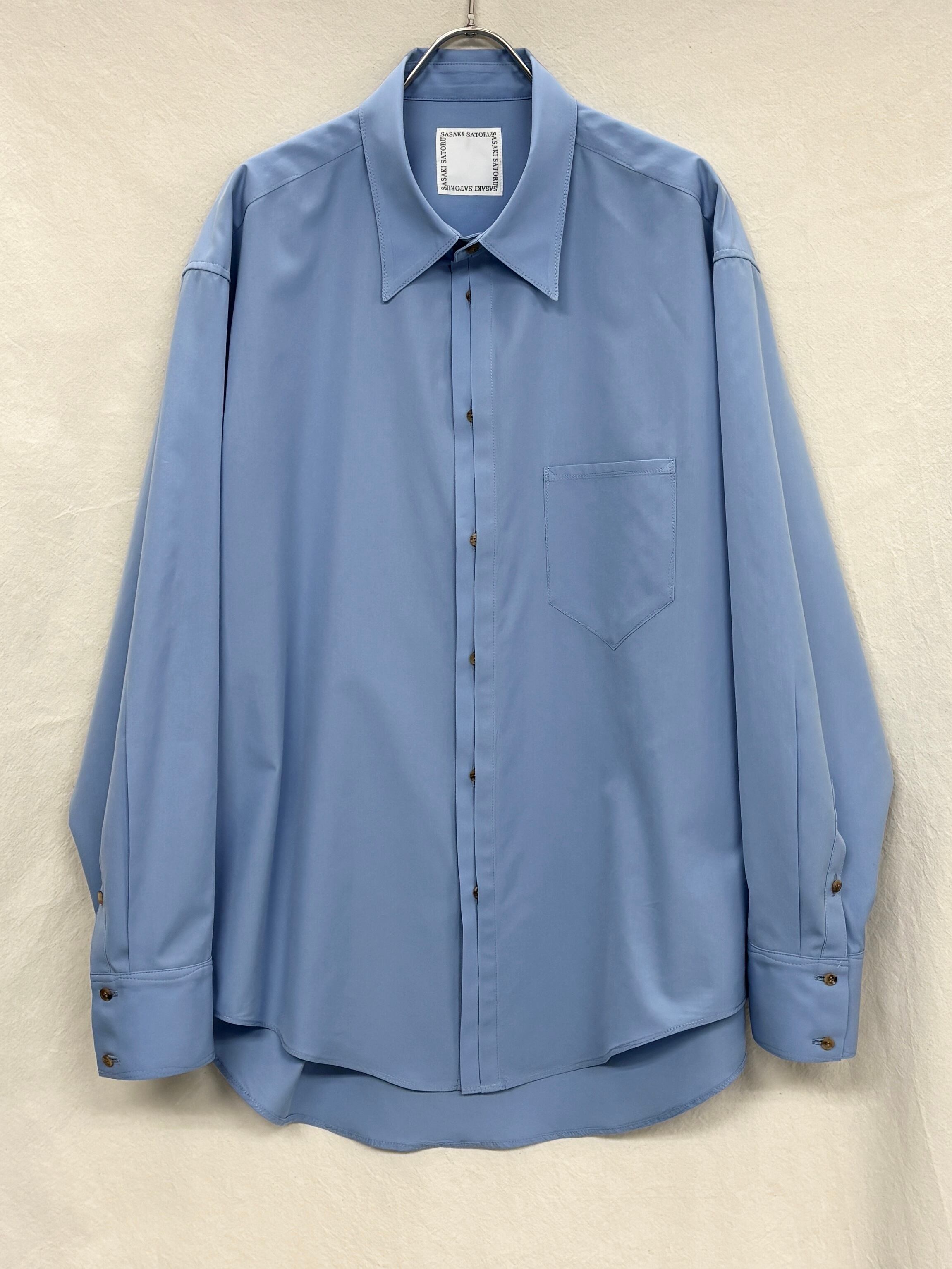SASAKI SATORU / Imperfection Shirt (SAXE BLUE) | THE MODERN AGE